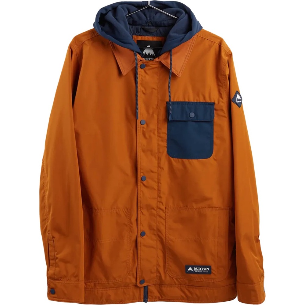 Burton Orange and Navy Hooded Jacket